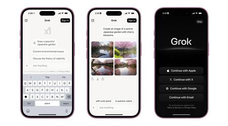 Elon Musks xAI Grok chatbot er nå tilgjengelig som en egen gratis app