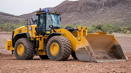 Caterpillar introduserte fjernstyrte hjullastere