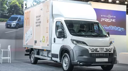 Fiat E-Ducato: Den elektriske varebilen med et batteri på 110 kWh har rullet av samlebåndet i Italia