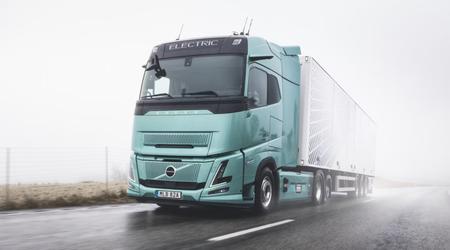 Volvo FH Aero Electric presentert med en rekkevidde på 600 km og svært rask lading