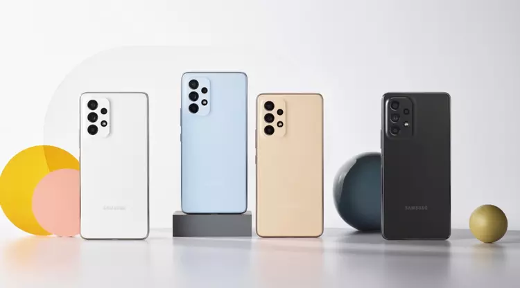 Samsung Galaxy F41 og Galaxy A53 ...