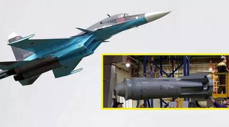 Russland sier at den 1,5 tonn tunge FAB-1500 M54-bomben har blitt omgjort til en analog til USAs JDAM-ER smartbombe, og den første utskytningen fra et Su-34-kampfly.