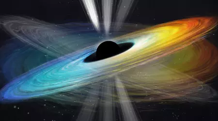 Forskere har gjennom 22 års observasjoner funnet ut at et supermassivt svart hull med en masse på 6,5 milliarder soler i sentrum av galaksen M87 roterer og ødelegger alt innenfor en radius på 5000 lysår.