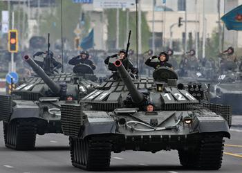 Kasakhstan "moderniserte" sine T-72A i all ...