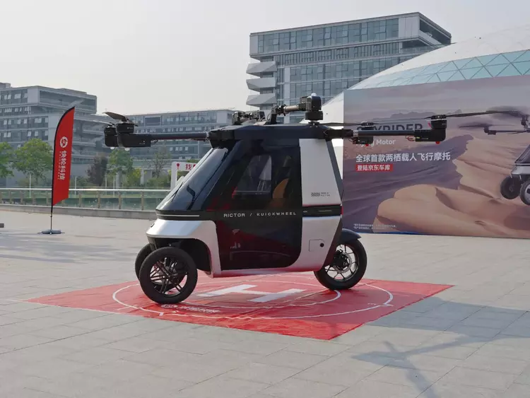 Flying tricycle Kuickwheel Skyrider X6 ble ...