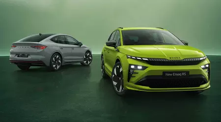 Škoda Enyaq RS og Enyaq Coupé RS har fått oppdatert design og utstyr
