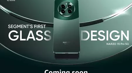 Uten å vente på presentasjonen: realme har avslørt hvordan Narzo 70 Pro 5G kommer til å se ut.