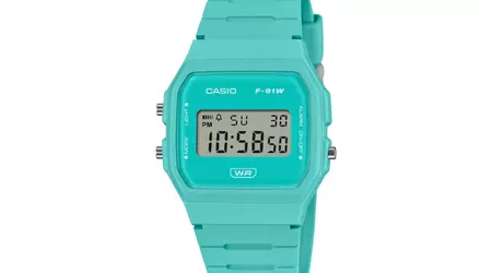 Casio lanserte den nye klokken G-Shock F-91WB-2A2 med 7 års batterilevetid