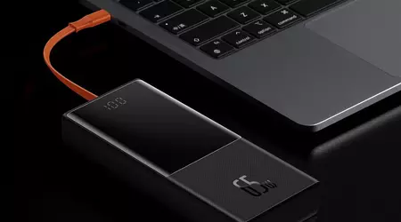 Baseus 20 000 mAh-batteri med 65 W effekt og innebygd USB-C-kabel er tilgjengelig på Amazon med 17 % rabatt.
