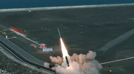 Tyrkia tester Tayfun-missilet, som nå kan fly 560 km