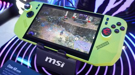 MSI avduket Claw A8, sin første bærbare konsoll med en AMD-brikke