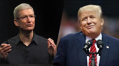 Trump truer Apple med en avgift på 25 prosent på hver iPhone importert til USA