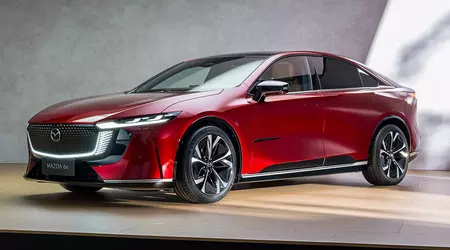 Mazda6e elbil med en rekkevidde på opptil 552 kilometer: Den nye 5-dørs kombikupéen ble avduket på bilutstillingen i Brussel
