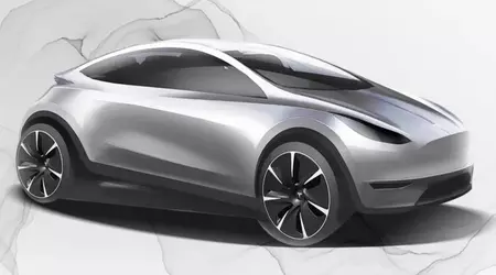 Det første bildet av Teslas robotaxi-prototype: nye detaljer vises på nettet