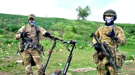 Russiske tropper bruker igjen elektriske scootere i angrep på ukrainske stillinger