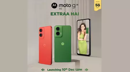 Motorola Moto G35 med forbedret 20W lading og tre kameraer til debut i India 10. desember