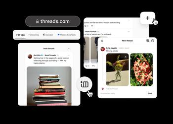 Threads er nå på Threads.com: Meta ...