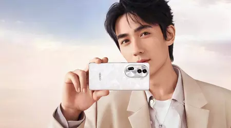 OPPO Reno 11 Pro: OLED Pro XDR-skjerm, Snapdragon 8+ Gen 1-brikke, 50 MP-kamera, 80 W batteri med lading og Android 14 som standard.