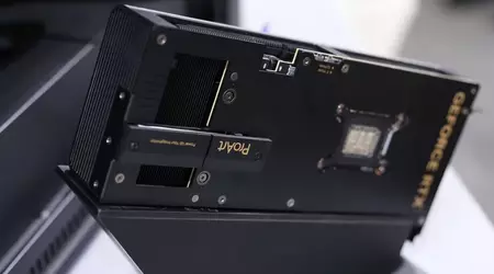 ASUS har avduket ProArt RTX 5080 grafikkortet med en 90-graders rotert GPU og integrert SSD-port