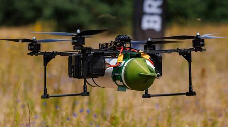 Ukrainske fiberoptiske FPV-droner tester med en rekkevidde på 40 km