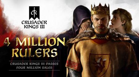 Crusader Kings III mister ikke popularitet: salget av det store strategispillet har oversteget 4 millioner eksemplarer