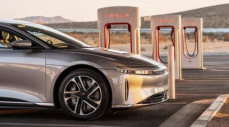 Lucid elektriske biler vil få tilgang til Tesla Supercharger-nettverket fra 31. juli
