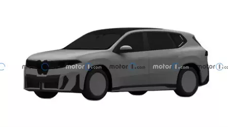 Design av den nye BMW iX3 avslørt av patentbilder