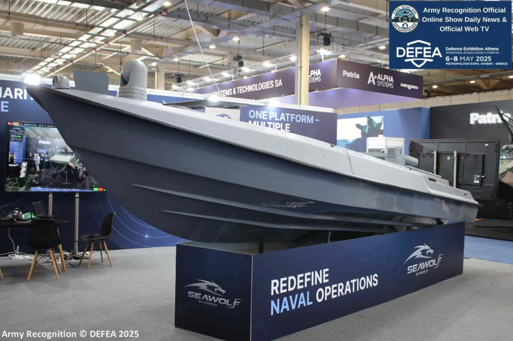 Den ukrainske overflatedronen Seawolf presentert i ...