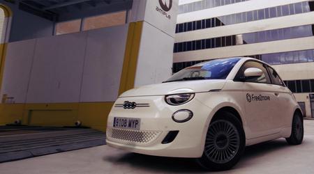 Fiat tester batteribytte-teknologi på fem minutter i Madrid