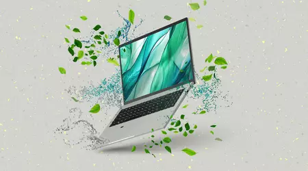 CES 2024: Acer avduket Aspire Vero 16 med en knapp for å starte Copilot AI-assistenten og et webkamera med QHD-oppløsning.