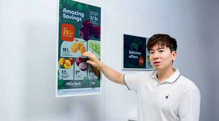 Samsung Color E-Paper: en skjerm som ser ut som papir og fungerer uten strømuttak