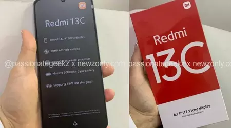 Redmi 13C 4G i grønn farge, med trippelkamera og 6,71-tommers skjerm har dukket opp på bilder