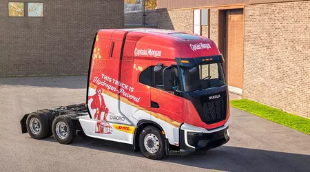 Nikola hydrogenlastebiler skal hjelpe til med å transportere Captain Morgan-rom i Illinois