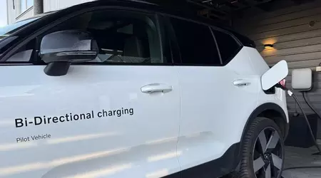 Volvos elbiler har for første gang sendt strøm tilbake til det svenske strømnettet i Göteborg