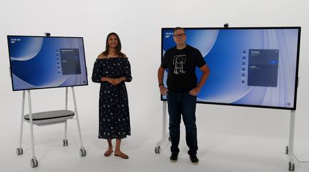 Microsoft kunngjorde den interaktive 4K-skjermen Surface Hub 3 med portrettmodus og en oppdatering av Surface Hub 2S.