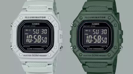 Casio lanserer rimelig W-218H med bakgrunnsbelysning og 7 års batteritid