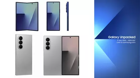  Samsung Galaxy Z Fold 7 i den offisielle paletten: nesten foldfri, men med et blitsende kamera