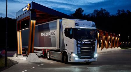 Scania vil begynne å produsere lastebiler med megawattlading i 2026