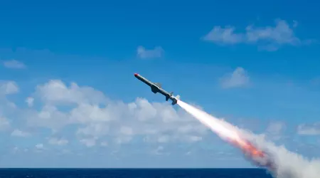 Taiwan mottar et parti Harpoon sjømålsmissiler fra USA
