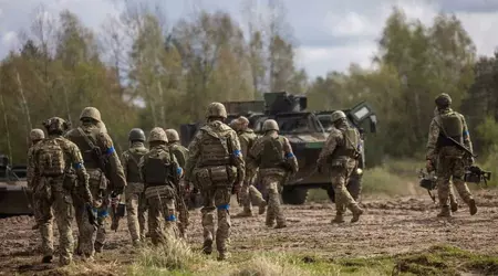 USA trener ukrainsk brigade i Tyskland - Zelenskyj