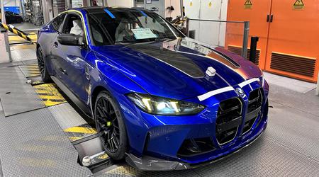 BMW har laget en unik M4 CS til ære for motorsykkelraceren Valentino Rossi