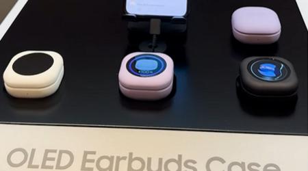 Samsung har avslørt et Galaxy Buds-hodetelefonetui med OLED-skjerm