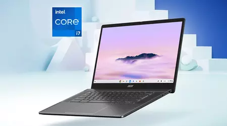Acer Chromebook Plus 515 - 12. og 13. generasjons Intel-brikker, opptil 10 timers batteritid og MIL-STD 810H-militærstandard, fra kr 399,-.