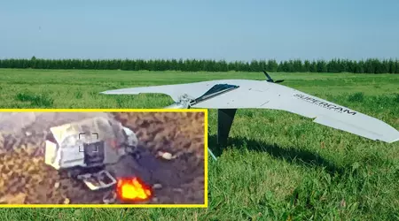 Den ukrainske SHARK-dronen hjalp det amerikanske HIMARS-missilsystemet med å ødelegge et russisk SuperCam S350 UAV-mannskap med kontrollsenter mens de forberedte en oppskyting.