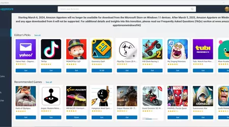 Amazon tar livet av appbutikken sin