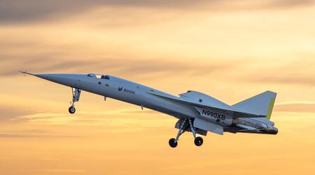 Boom Supersonic-prototypen av et supersonisk supersonisk fly har gjennomført sin første flyvning.