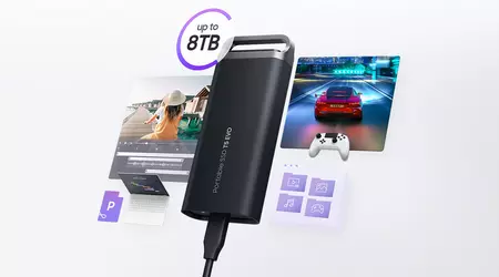 Samsung T5 EVO: SSD-enhet med opptil 8 TB kapasitet og overføringshastigheter på opptil 460 MB/sek.