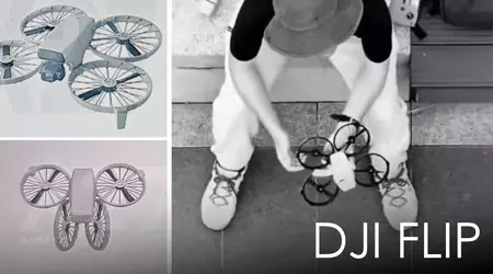 DJI forbereder seg på å lansere en ny Flip folding drone: bilder og videodetaljer fra en innsider
