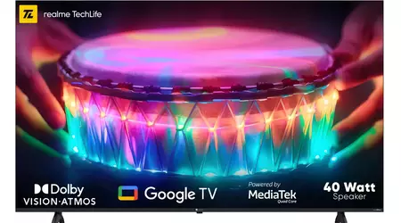realme TechLife Cinesonic TV: en serie smart-TV-er med LED/QLED-skjermer fra 43 til 65 tommer og Google TV om bord