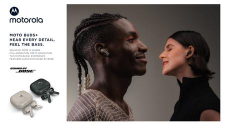 Moto Buds+: ANC, Bose-lyd og opptil 38 timers batterilevetid for €150